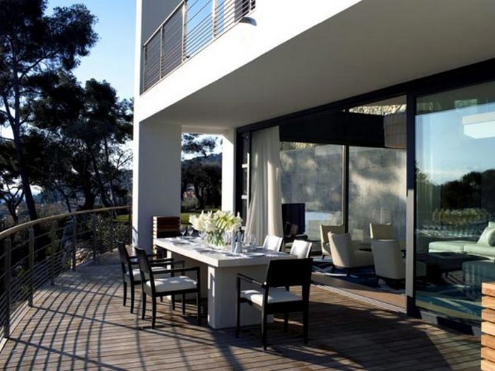 別墅設(shè)計(jì)的全景塞浦路斯海岸別墅